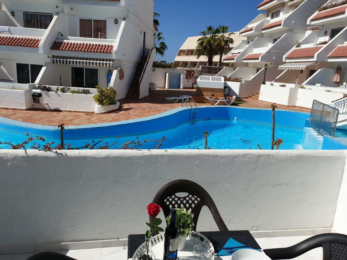 Casa Las Flores With Heated Pool, Only 490 Meters To The Beach, Balcony, Wifi Arona  Eksteriør bilde